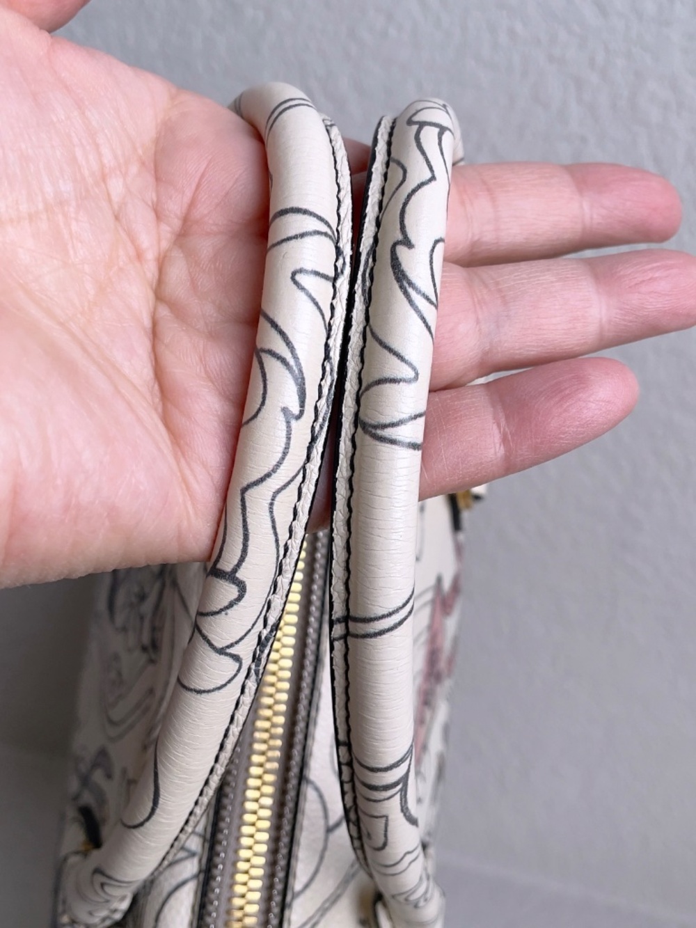 Prada Signature Rabbit Bauletto Calf Leather Shoulder Bag - Picture 8 of 11